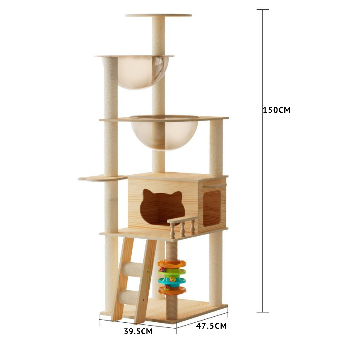 CATMANIA Cat Tree House (N17) - for cats