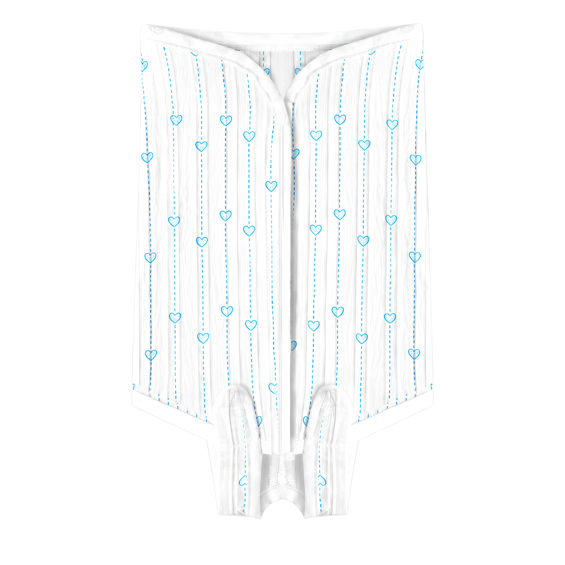CATMANIA Recovery Suit - Blue Hearts - for cats