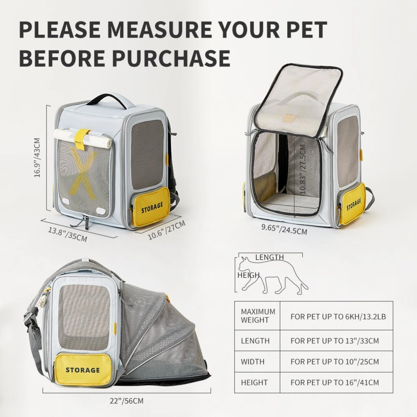 PETKIT Breezy X Zone Carrier - for cats