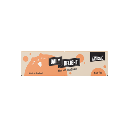 Daily Delight Grain-Free Mousse - Chicken Box of 24 cans for cats