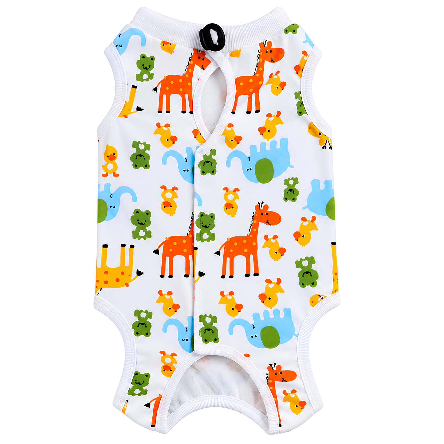 CATMANIA Recovery Suit - Dino & Friends - Large for cats