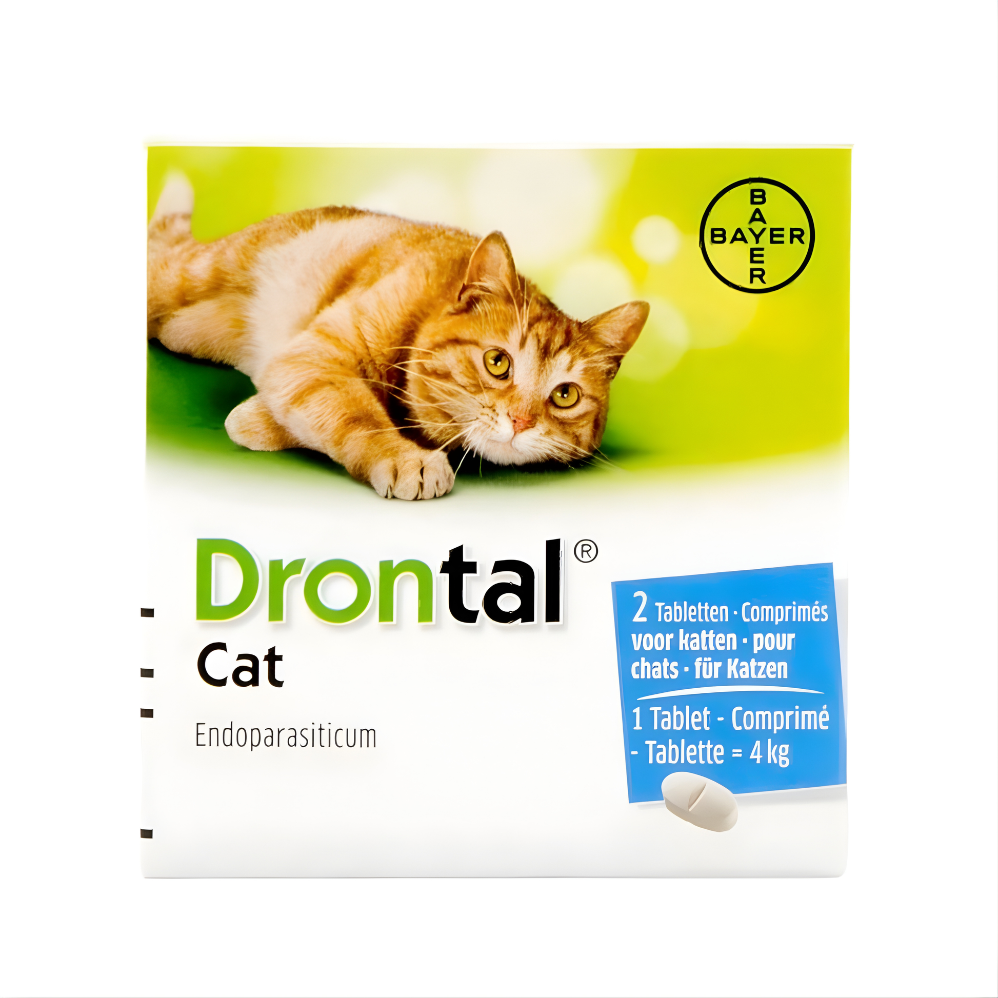 DRONTAL Deworm Tablets - for cats