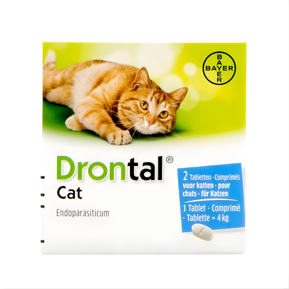 DRONTAL Deworm Tablets - for cats