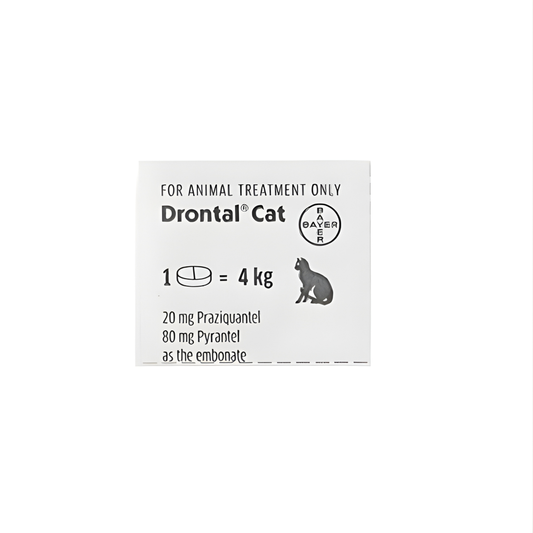 DRONTAL Deworm Tablets - 1 for cats