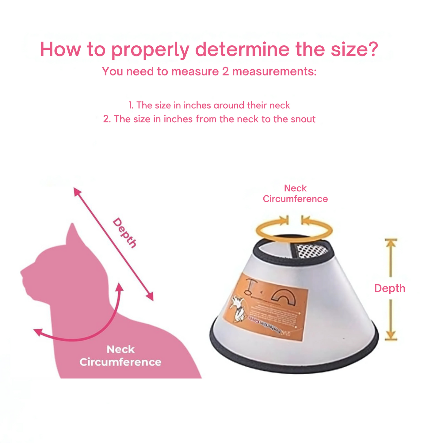 UNBRANDED PICKS E-Collar Protective Cones - for cats