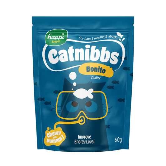 HAPPI SKIPPI Catnibbs - 60g Bonito for cats