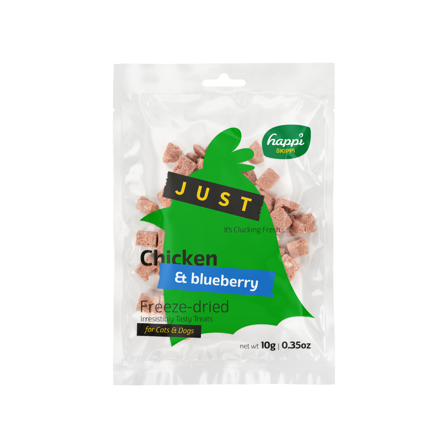 HAPPI SKIPPI Just Freeze-Dried - Just Chicken & Blueberry for cats
