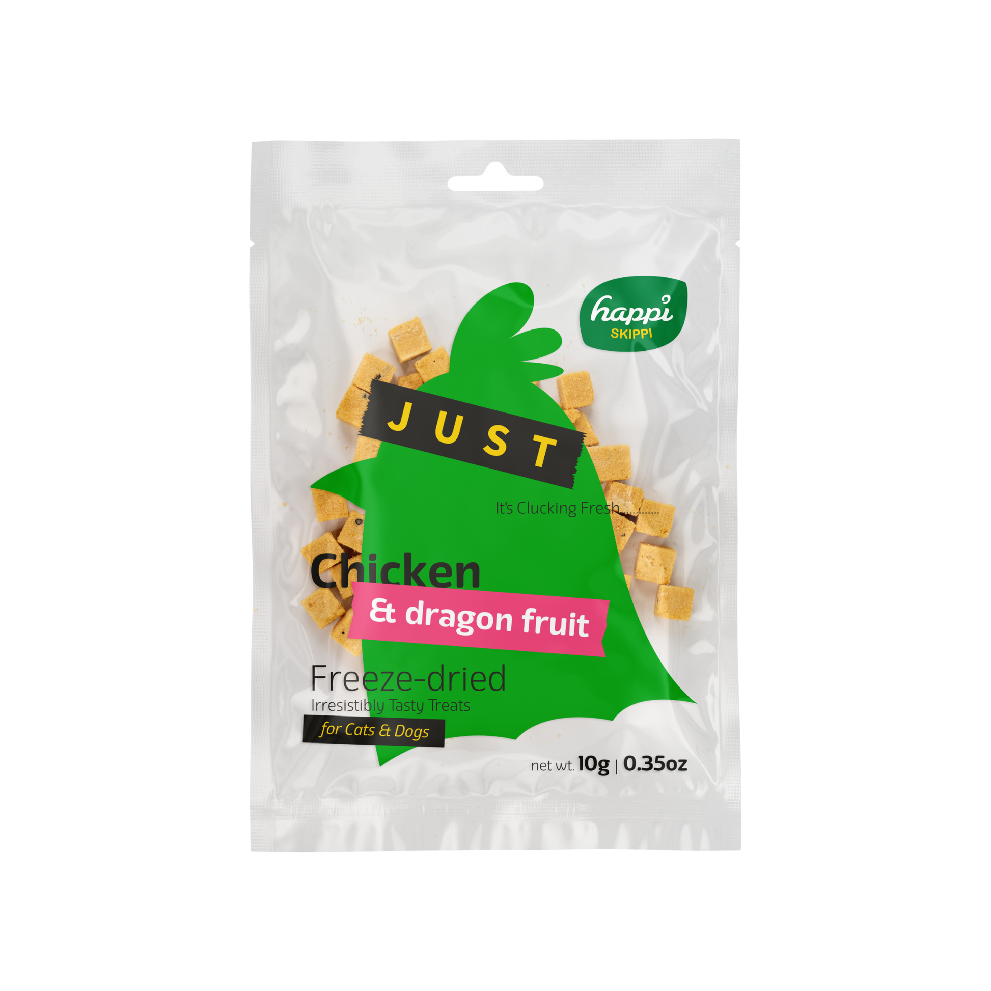 HAPPI SKIPPI Just Freeze-Dried - Just Chicken & Dragon Fruit for cats
