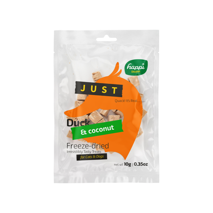 HAPPI SKIPPI Just Freeze-Dried - Just Duck & Coconut for cats