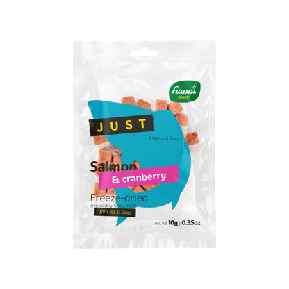HAPPI SKIPPI Just Freeze-Dried - Just Salmon & Cranberry for cats