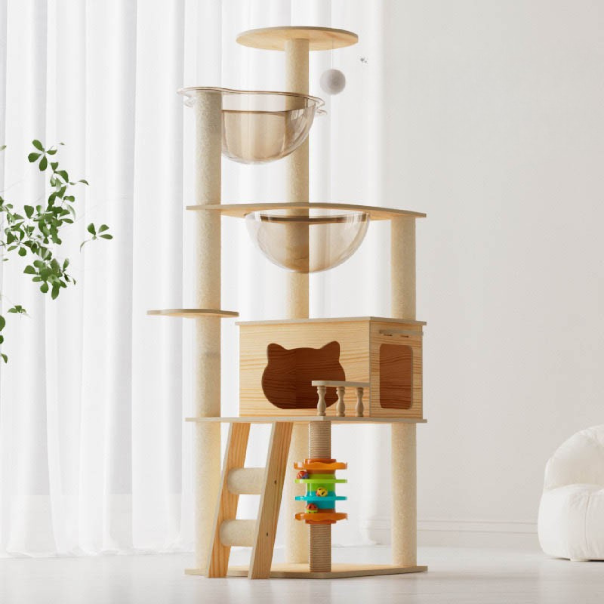 CATMANIA Cat Tree House (N17) - for cats
