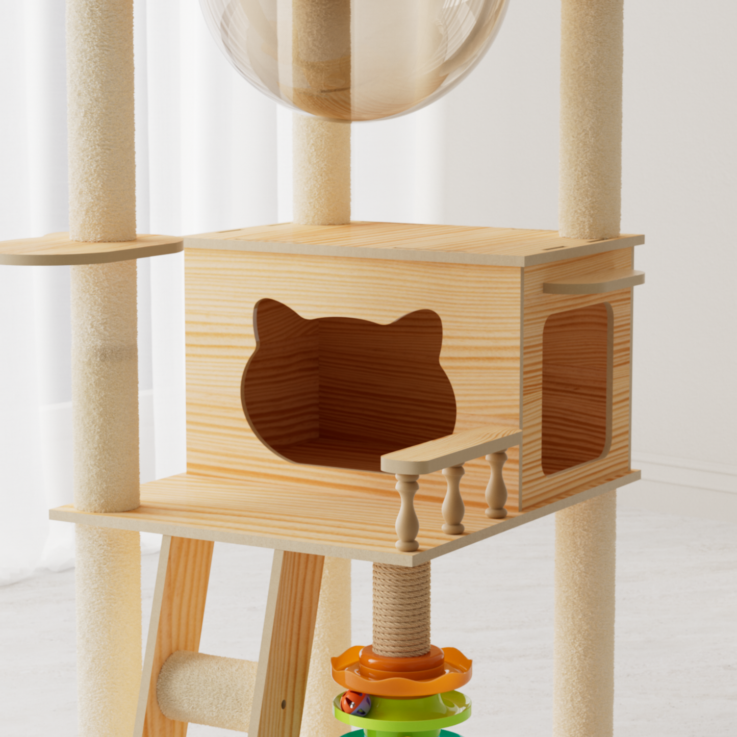 CATMANIA Cat Tree House (N17) - for cats