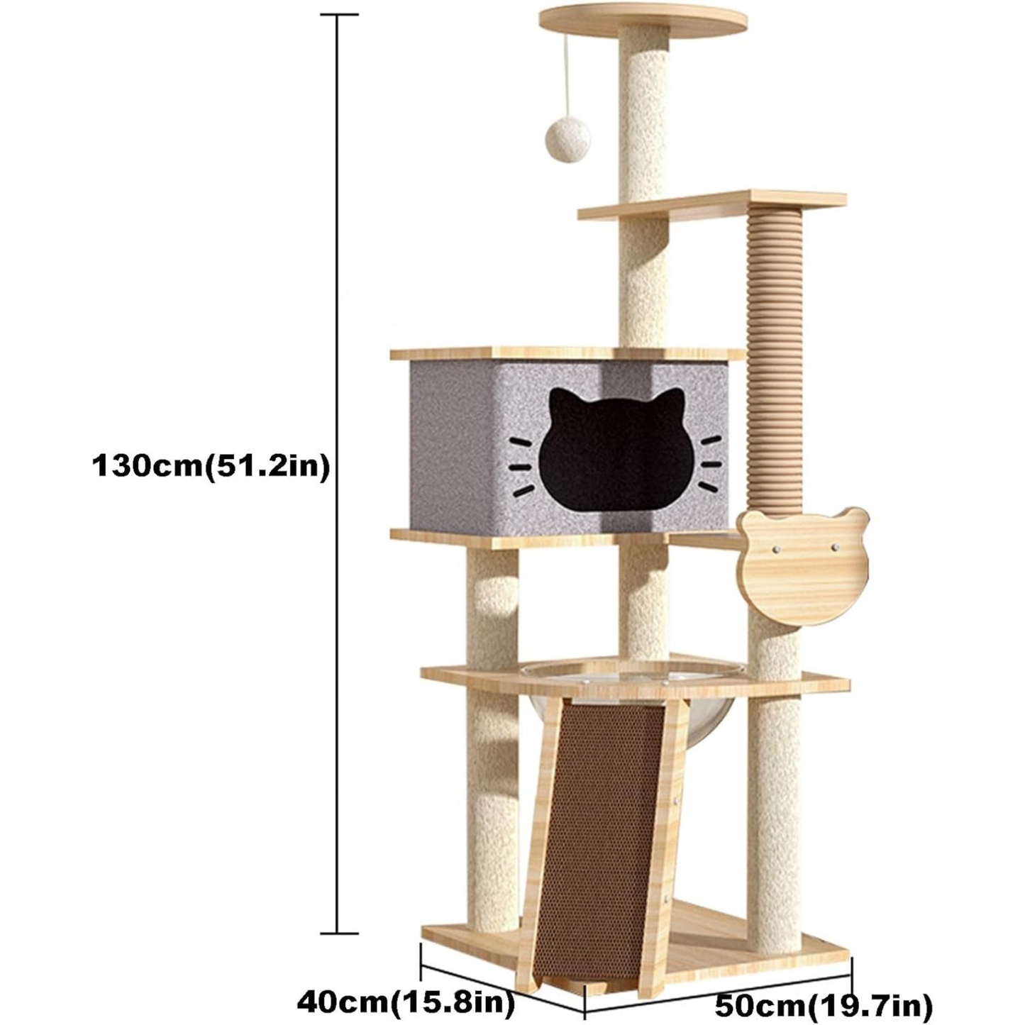 CATMANIA Cat Tree House (N2) - for cats