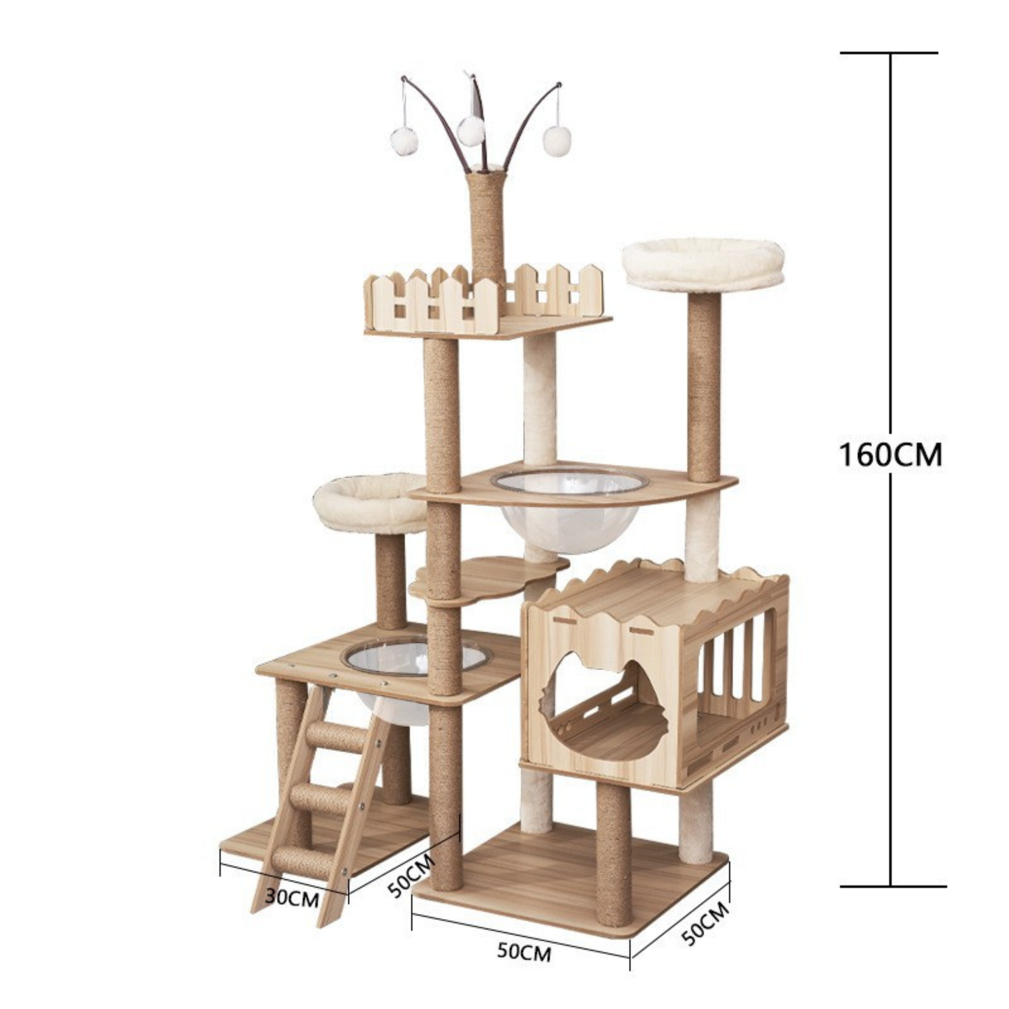 CATMANIA Cat Tree House (N57) - for cats