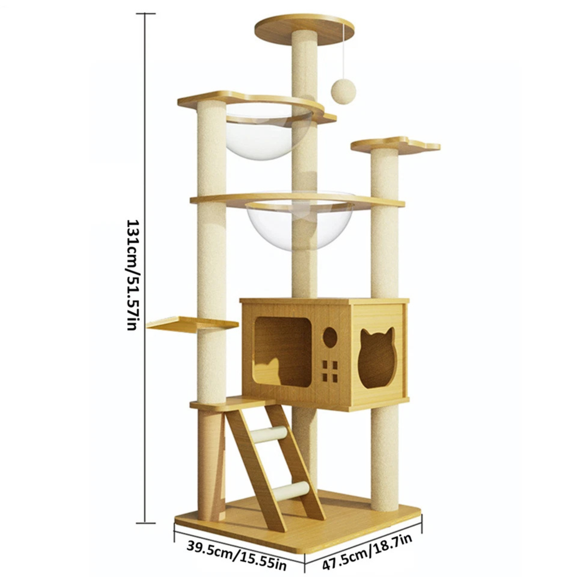 CATMANIA Cat Tree House (N5) - for cats
