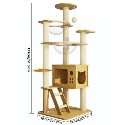 CATMANIA Cat Tree House (N5) - for cats