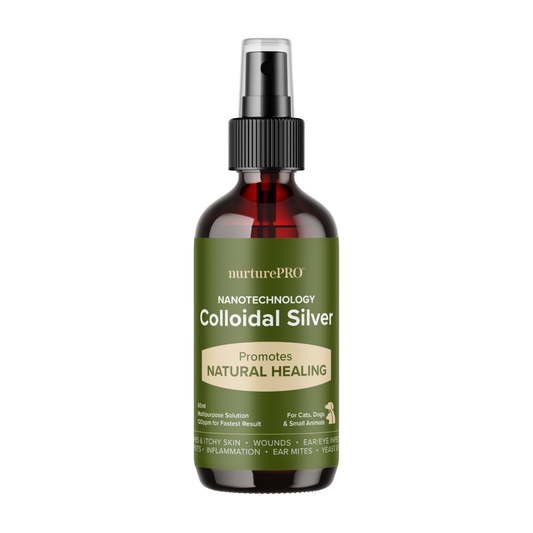 NURTUREPRO Nano Colloidal Silver - 60ml for cats