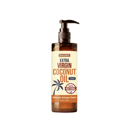 NANOVET+ Extra Virgin Coconut Oil - 100ML for cats