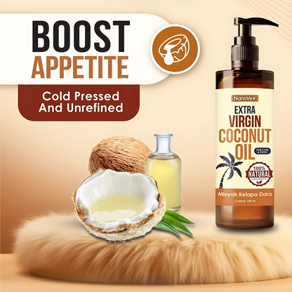 NANOVET+ Extra Virgin Coconut Oil - for cats