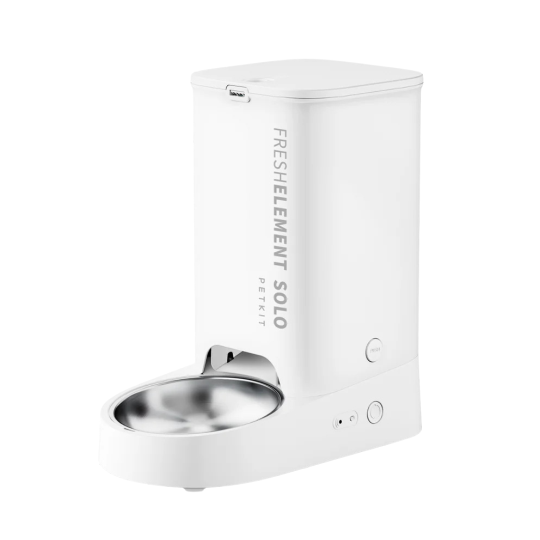 PETKIT Fresh Element Solo Automatic Feeder - WHITE for cats