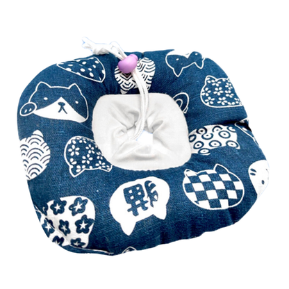 UNBRANDED PICKS Standard Collar Donuts - Rectangle Blue for cats