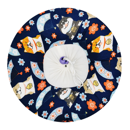 UNBRANDED PICKS Standard Collar Donuts - Round Blue for cats