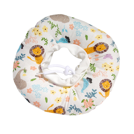 UNBRANDED PICKS Standard Collar Donuts - Round White for cats