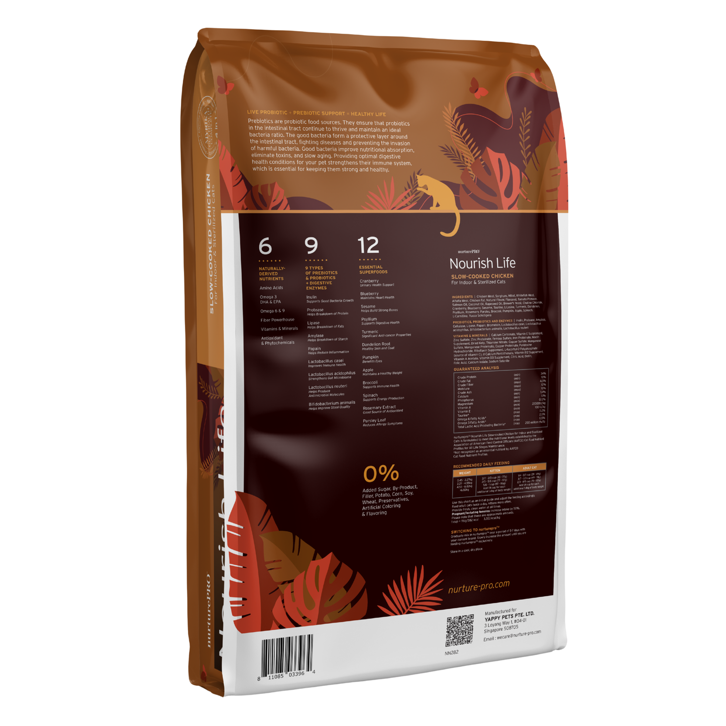 NURTUREPRO Slow-cooked Chicken For Mature Cat/Weight Management - for cats
