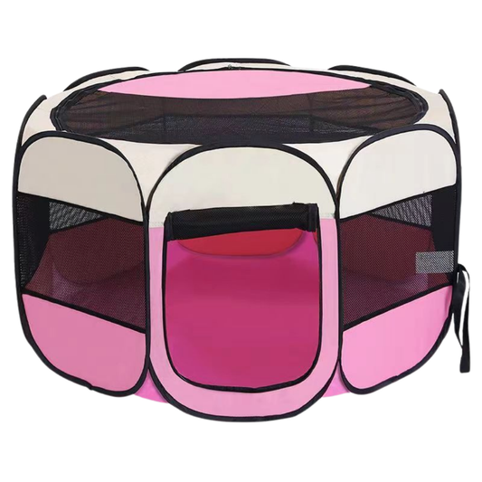 UNBRANDED PICKS Portable Folding Tent - M Pink for cats