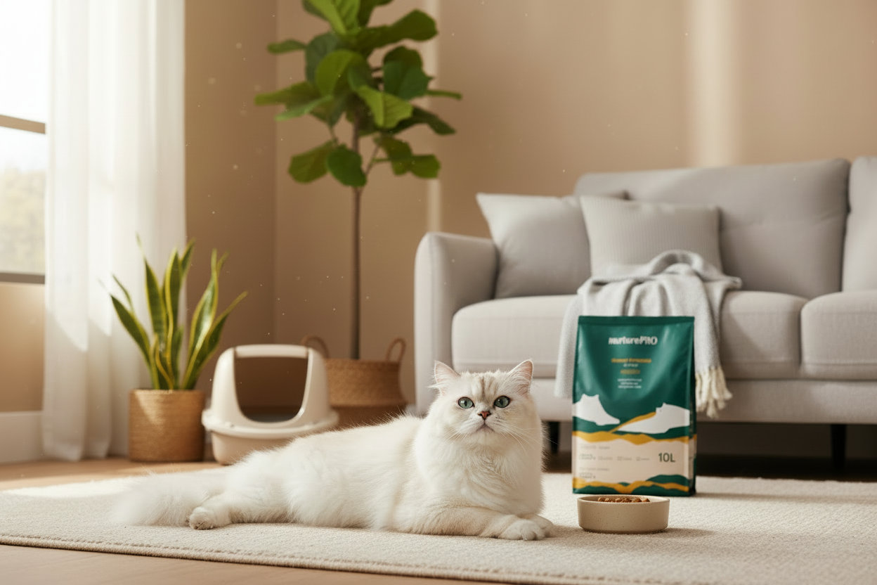 Nurture Pro Lifestyle Banner - Litter Bag Next to Box